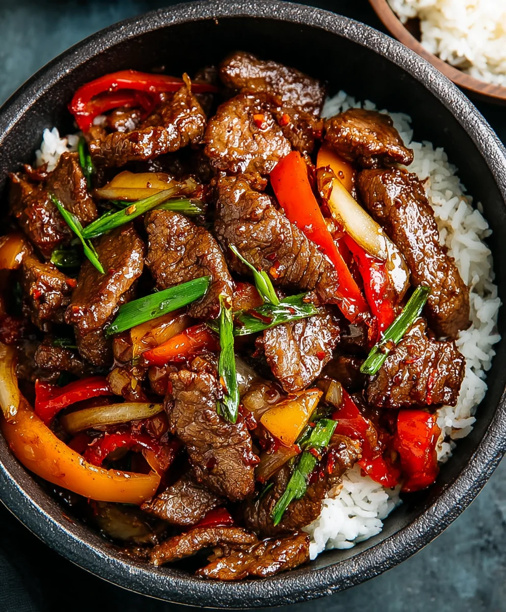 Black Pepper Beef: Spicy, Savory, and Simple Dinner!