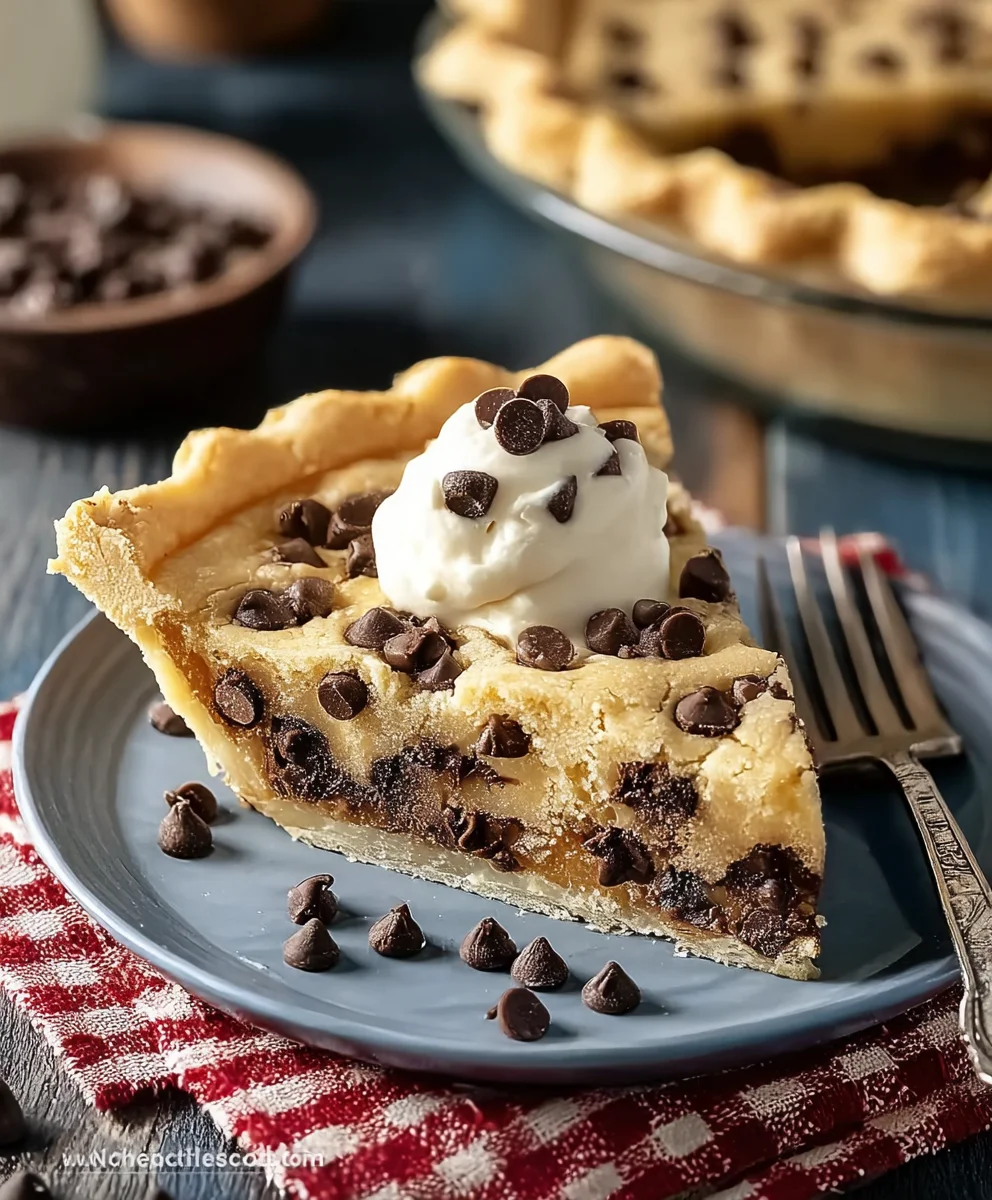 Easy Chocolate Chip Pie-Decadent Dessert Recipe