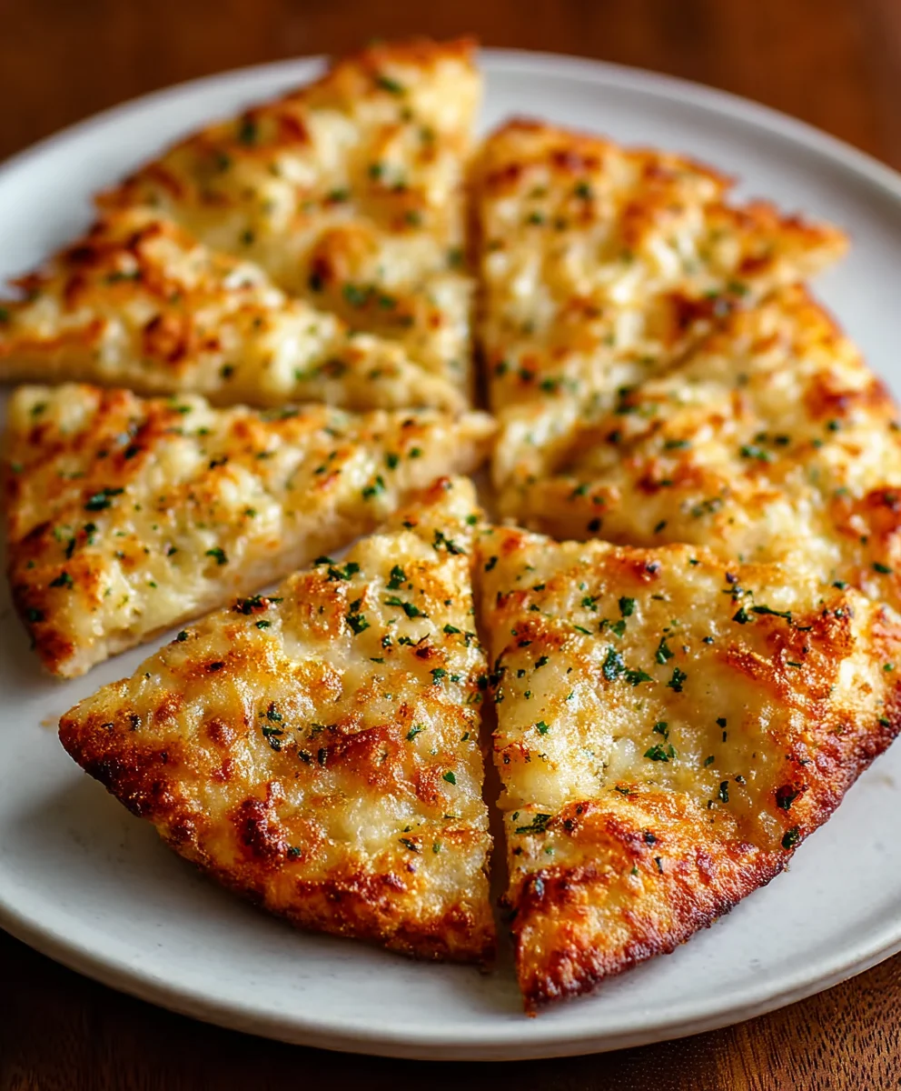 Air Fryer Tortilla Garlic Bread- Quick & Easy Recipe