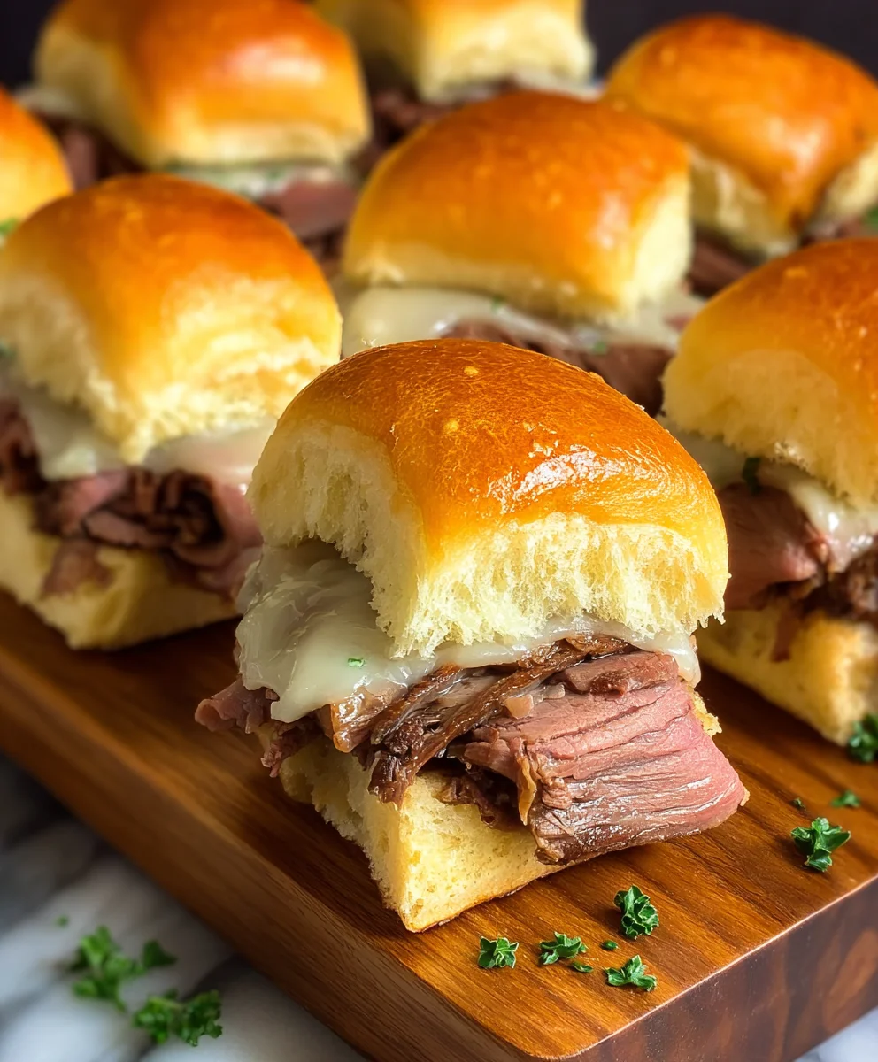 Easy Roast Beef Sliders - Quick Bites