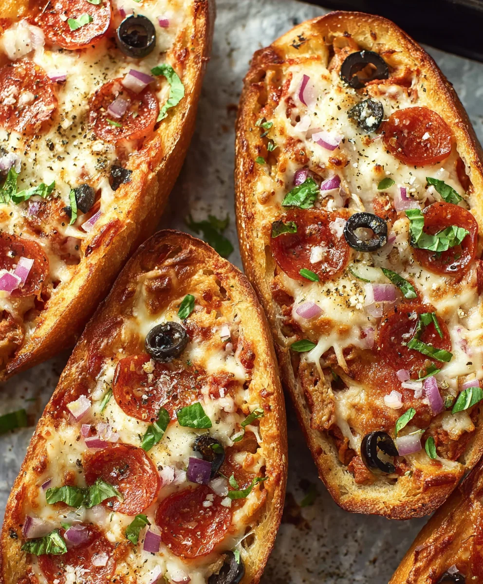 Easy Pizza Boats - Quick Family Dinner Recipe