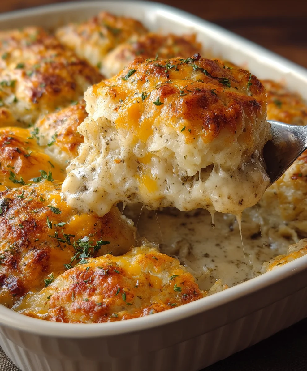 Easy Beef Biscuits and Gravy Casserole Recipe