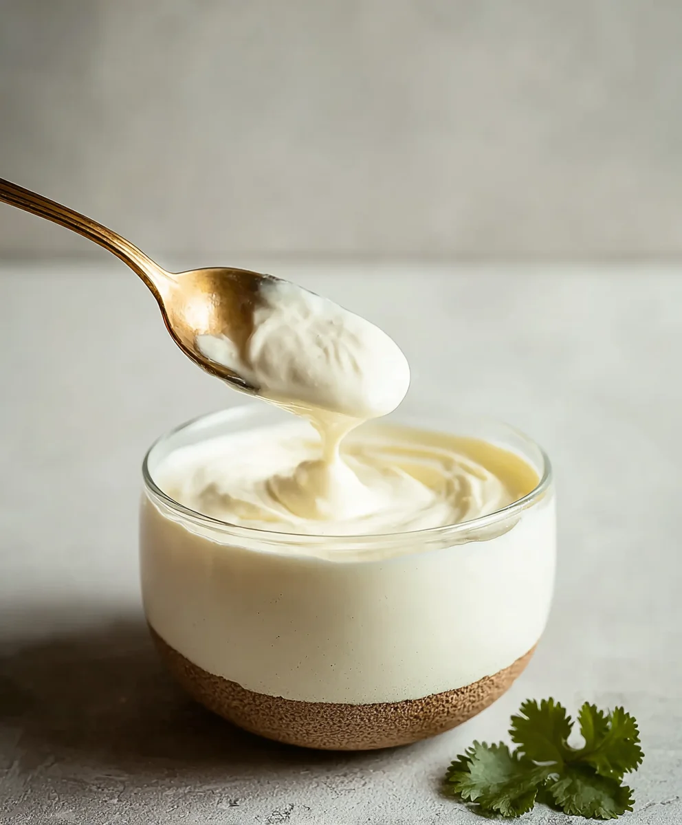 Easy Mexican Crema - Rich & Creamy Sauce