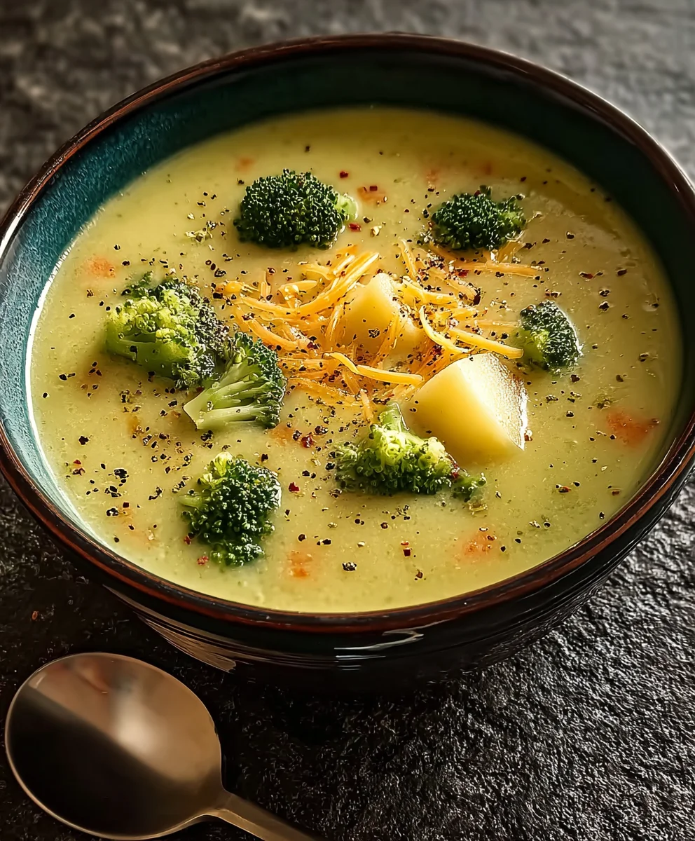 Hearty Broccoli Potato Soup Recipe - Creamy Comfort