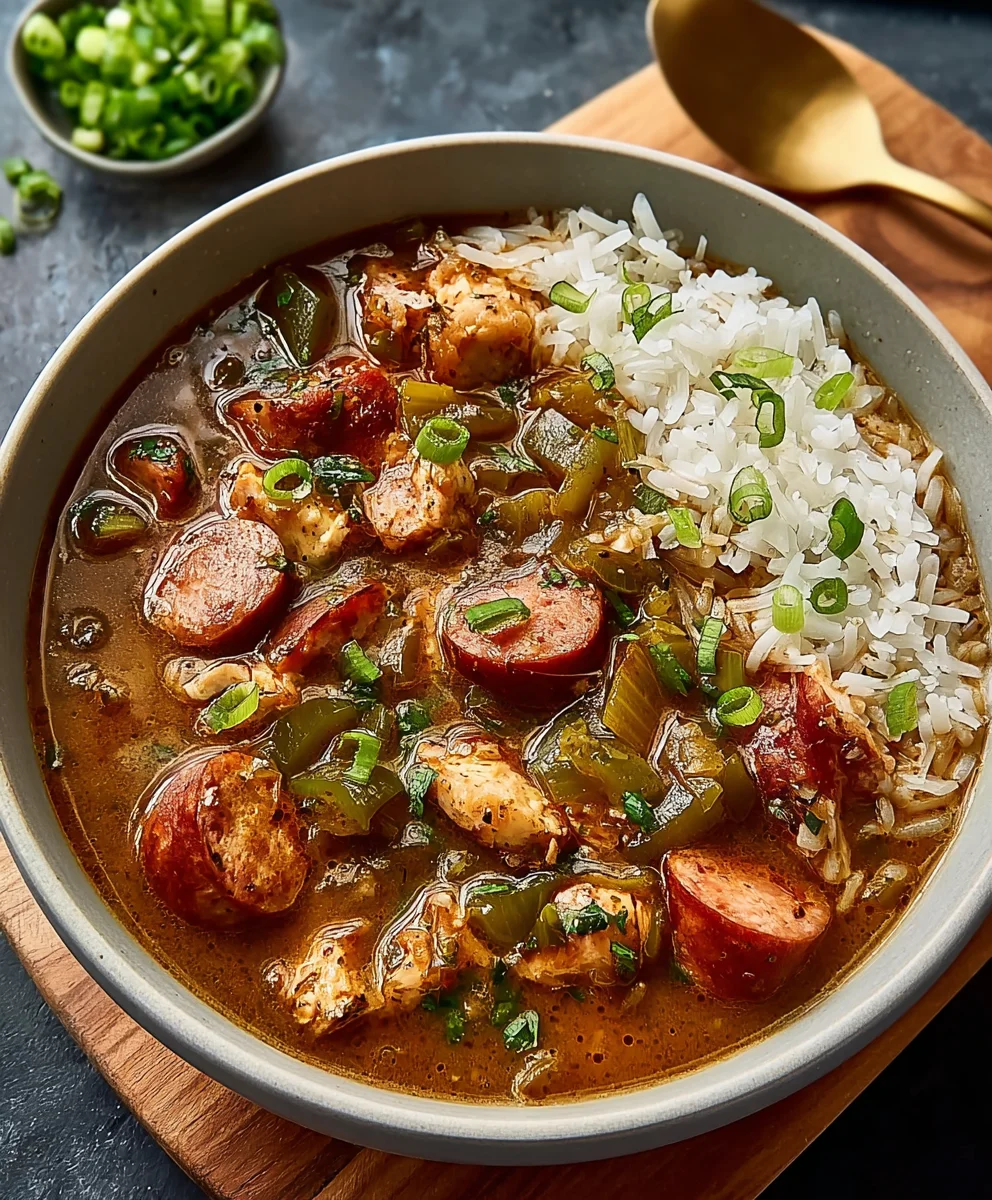 Delicious Chicken Sausage Gumbo: A Hearty & Simple Meal