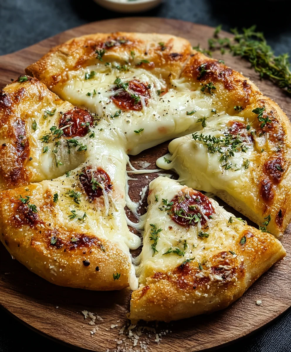 Stuffed Brie Cheese Pizza: An Irresistible Gourmet Treat!