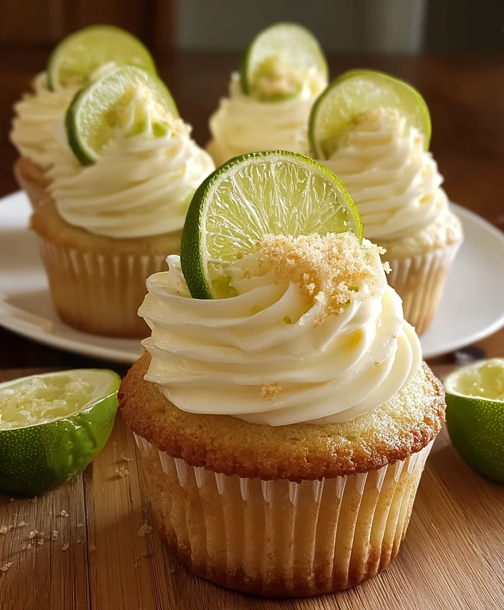 Key Lime Pie Cupcakes: Zesty & Sweet Dessert Delight!