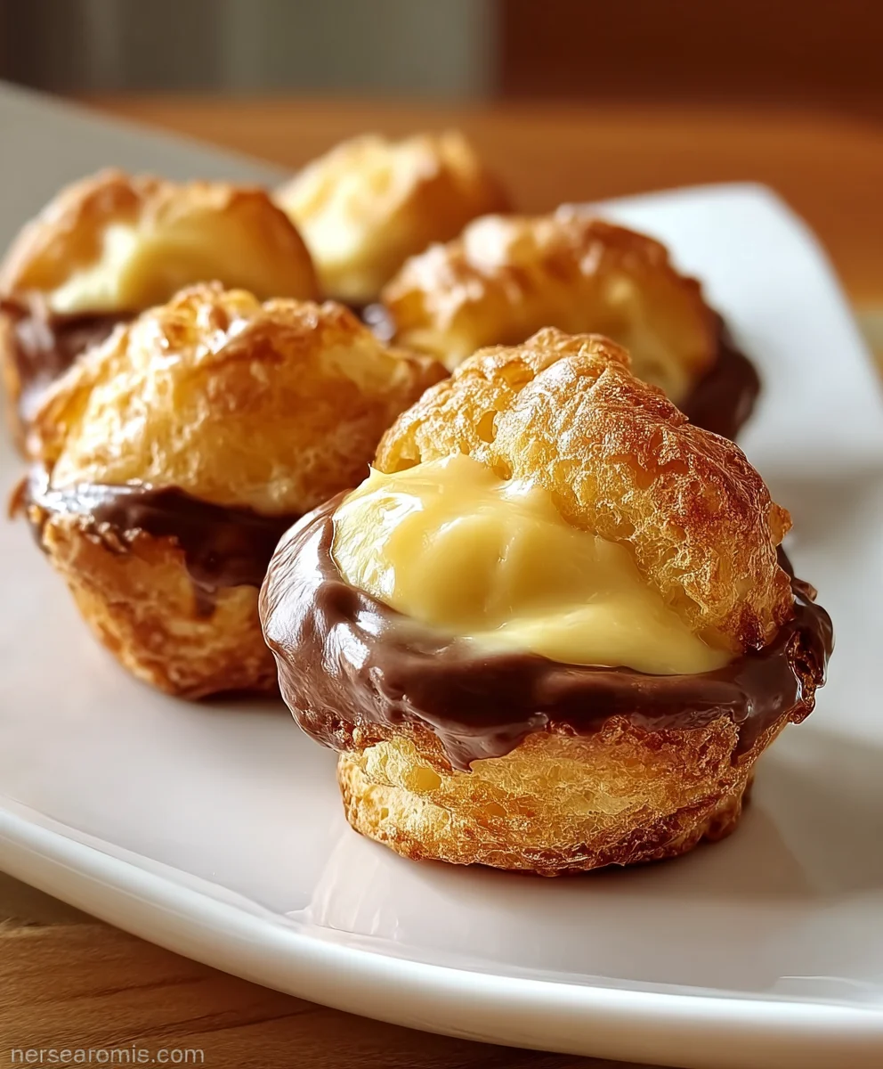 Easy Banana Pudding Puffs - Creamy Delight