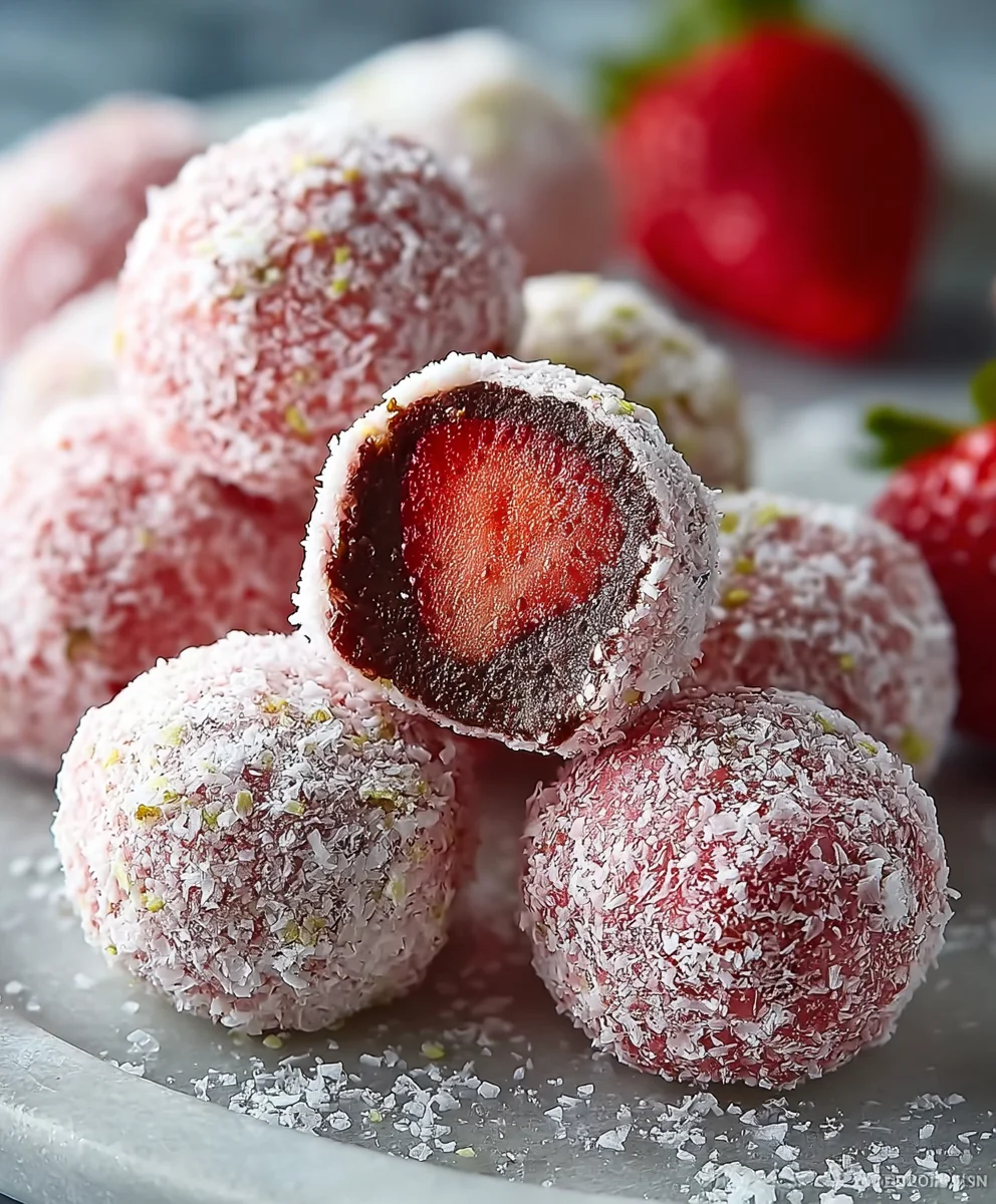 Easy Strawberry Truffles - Quick & Delicious Dessert