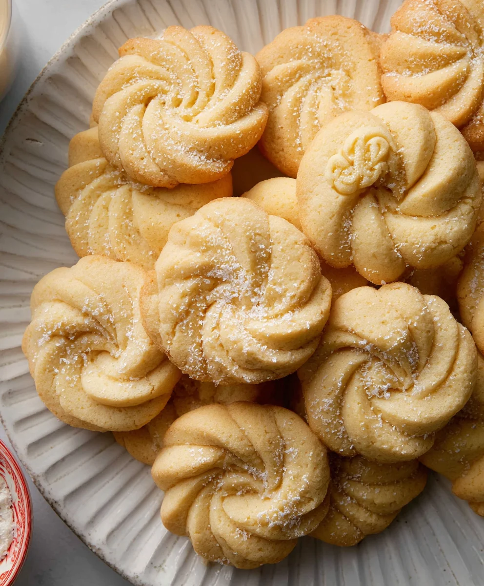 Melt-in-your-mouth Danish Butter Cookies Recipe