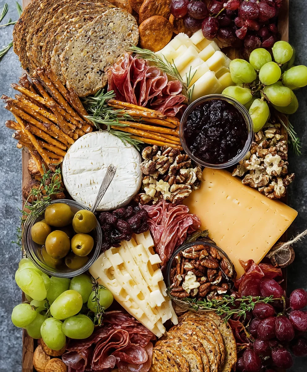 Gourmet Thanksgiving Cheese Board- Easy & Delicious Appetizer