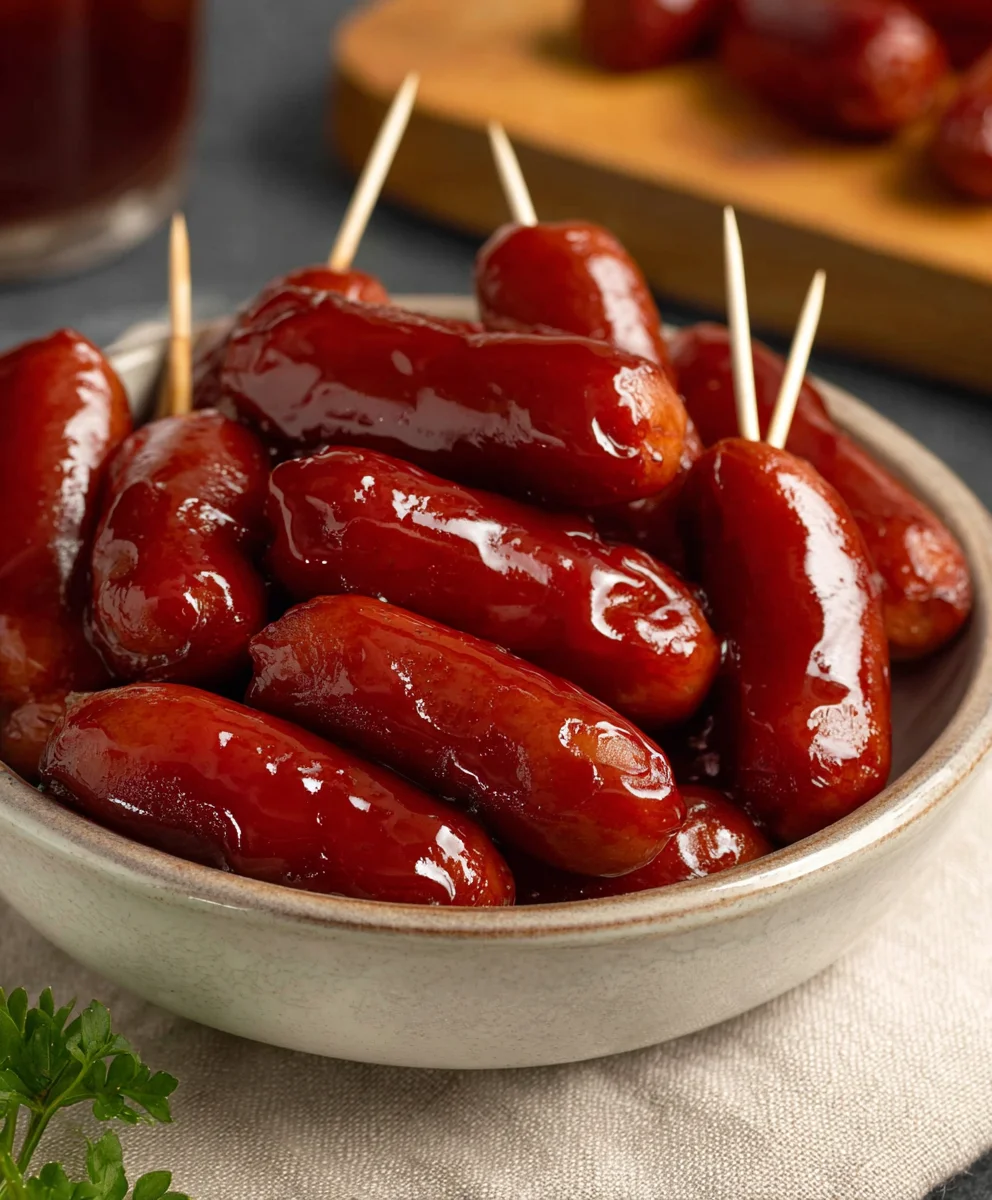 Easy Crockpot Beef Smokies Recipe- Flavorful Slow Cooker Appetizer