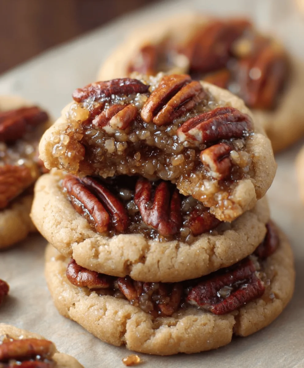 Crumble Pecan Pie Cookies-Sweet Treat