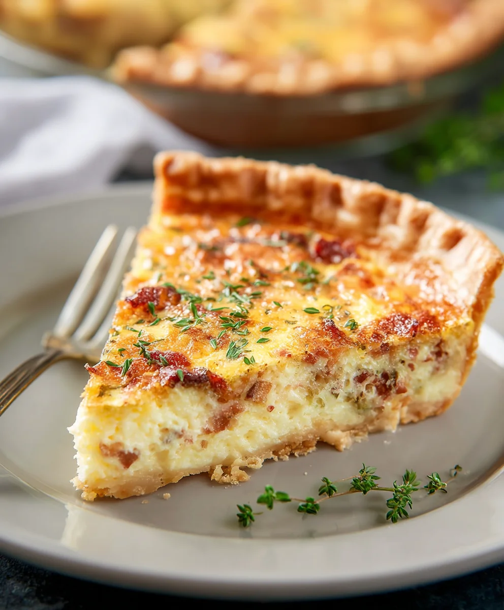 Best Quiche Recipe- Savory Crusty Perfection