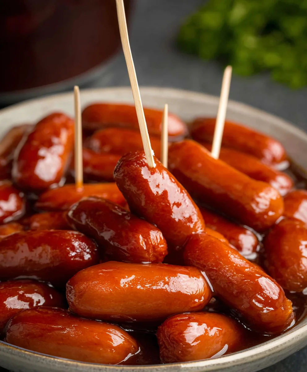 Easy Crockpot Beef Smokies Recipe- Flavorful Slow Cooker Appetizer