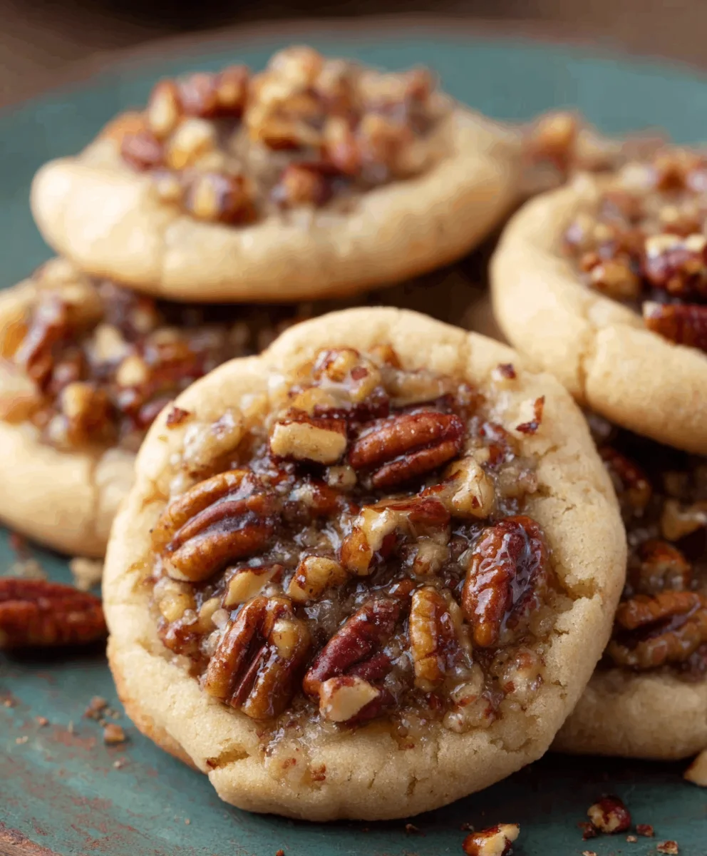 Crumble Pecan Pie Cookies-Sweet Treat