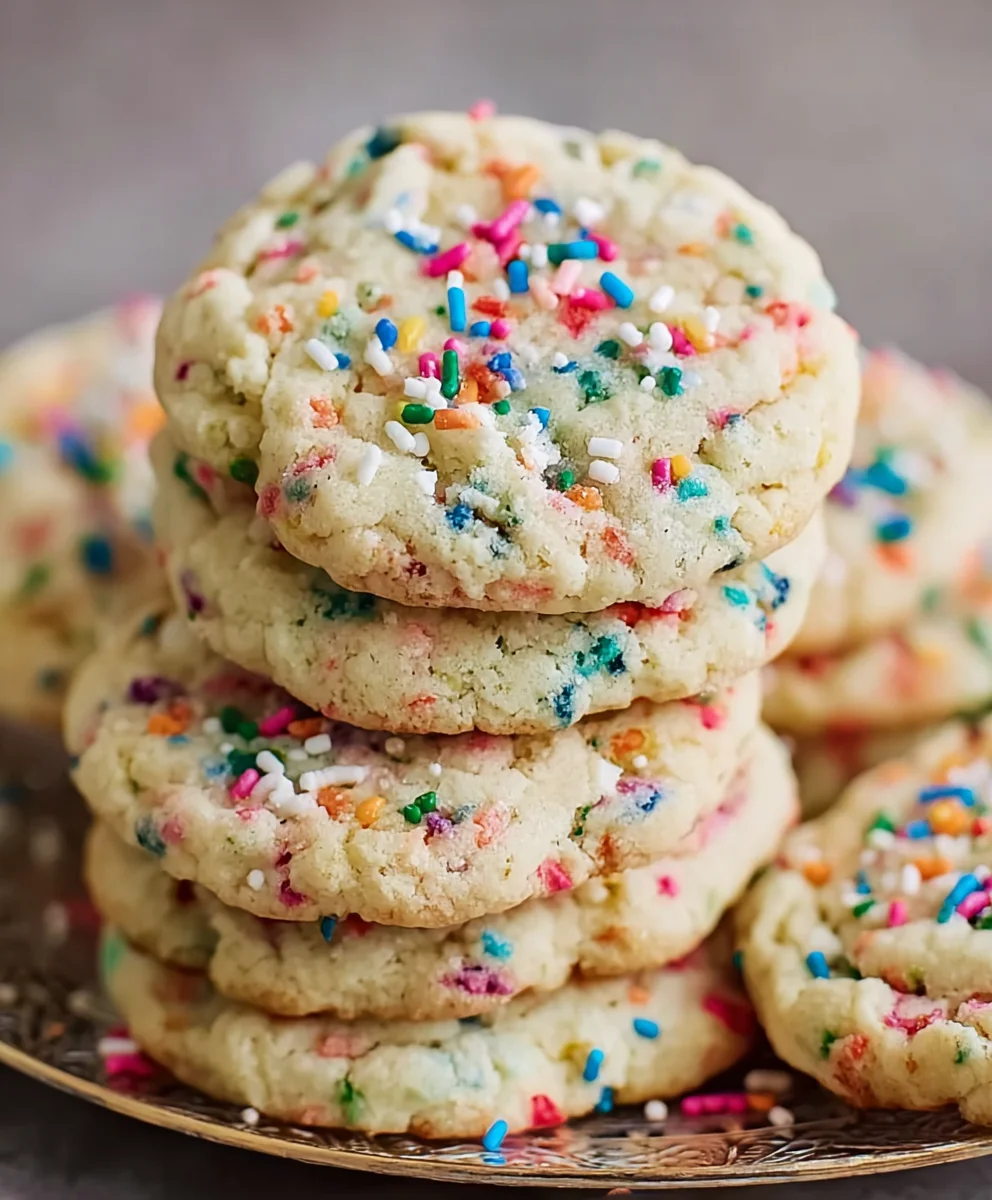 Best Funfetti Cookies Recipe - Soft, Chewy, & Colorful!
