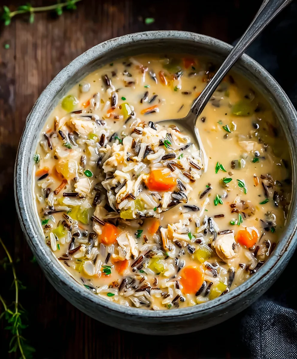 Hearty Turkey Wild Rice Soup Recipe - Creamy & Delicious!