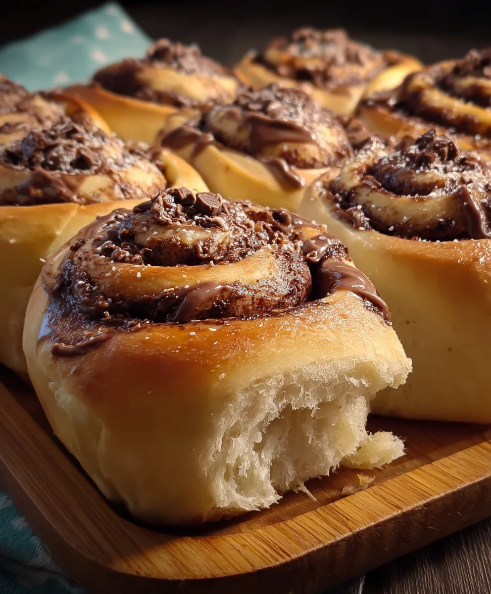 Easy Nutella Rolls - Delicious Chocolate Swirls