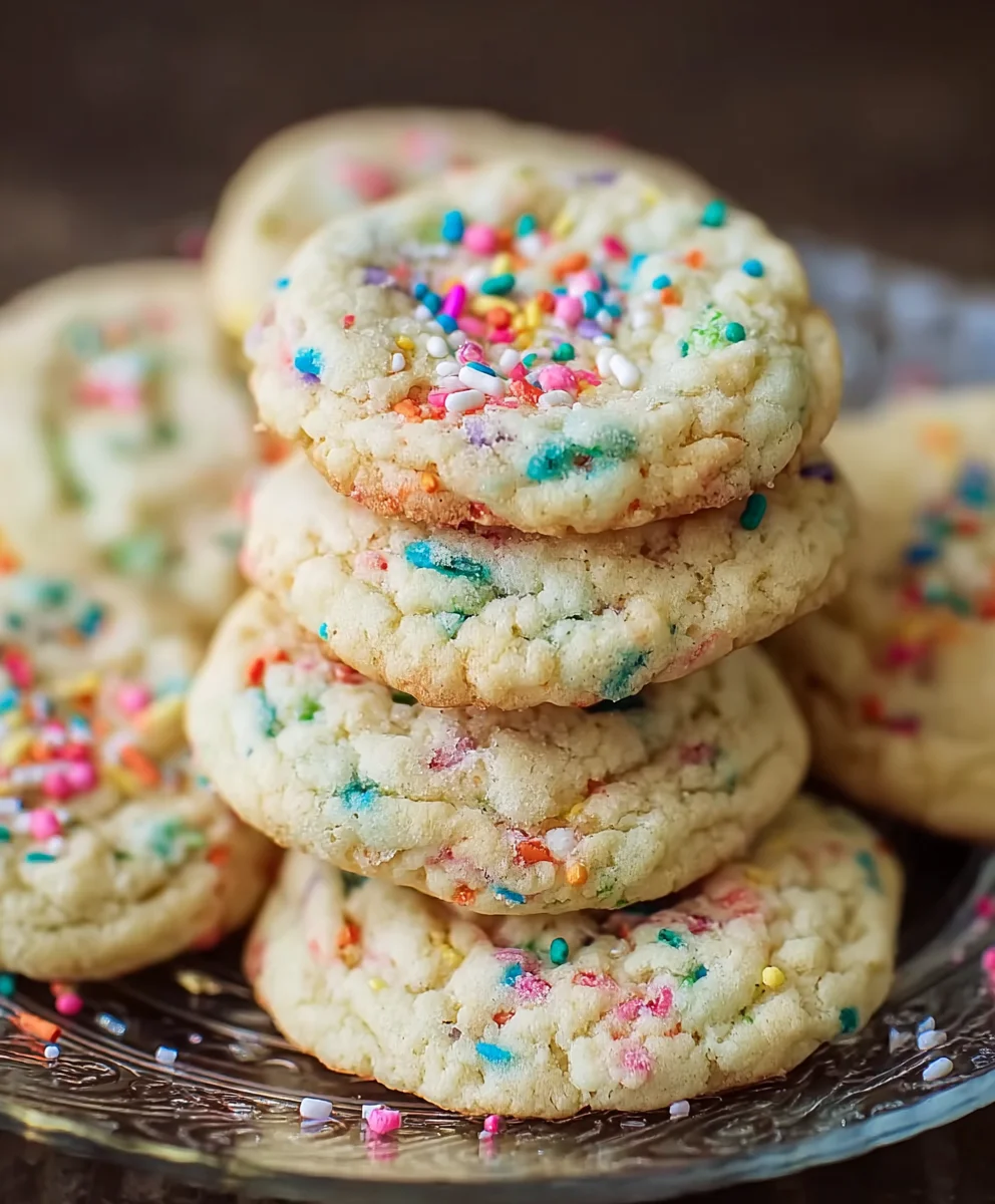Best Funfetti Cookies Recipe - Soft, Chewy, & Colorful!