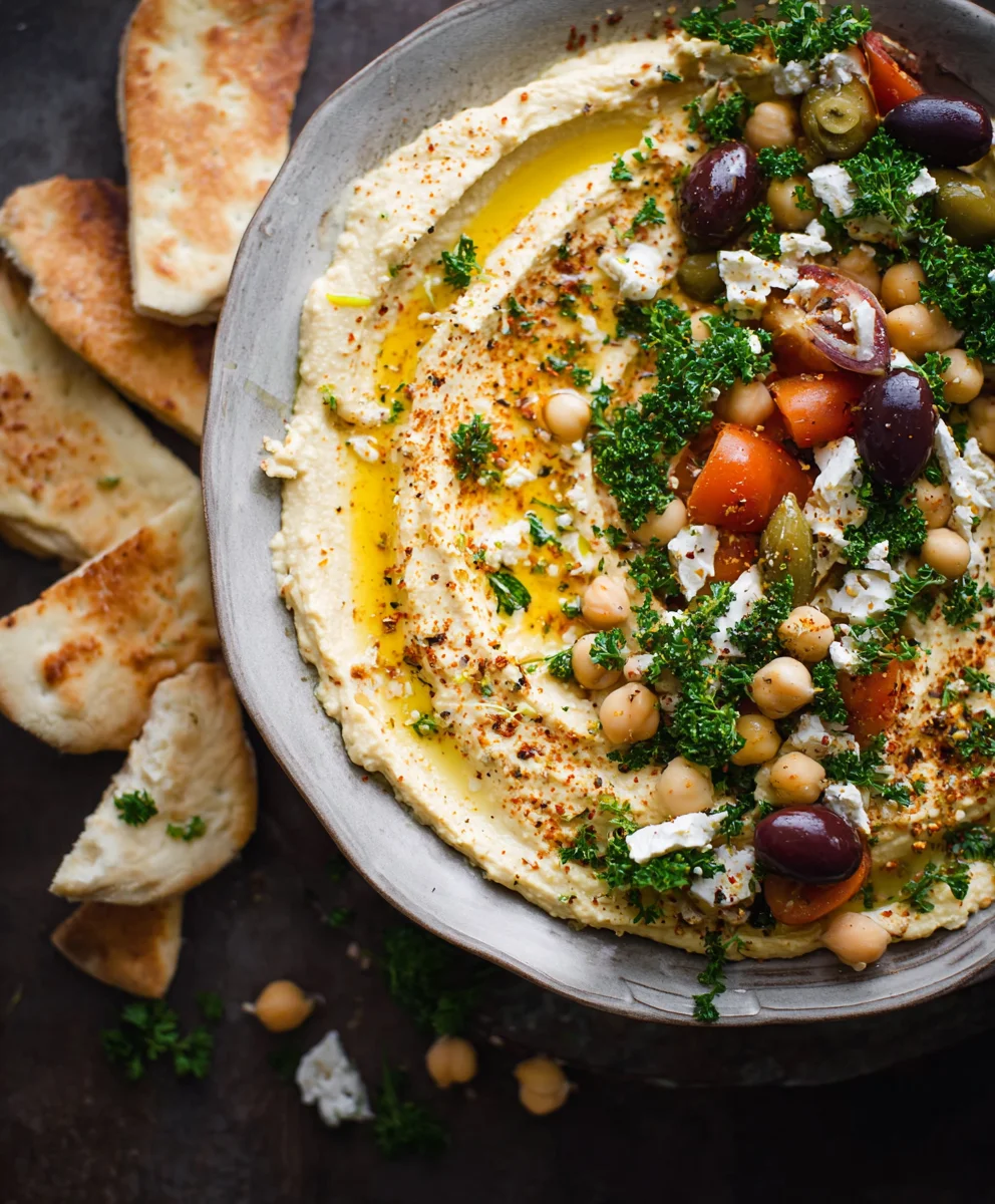 Beef Loaded Hummus Recipe - Easy Flavorful Dip