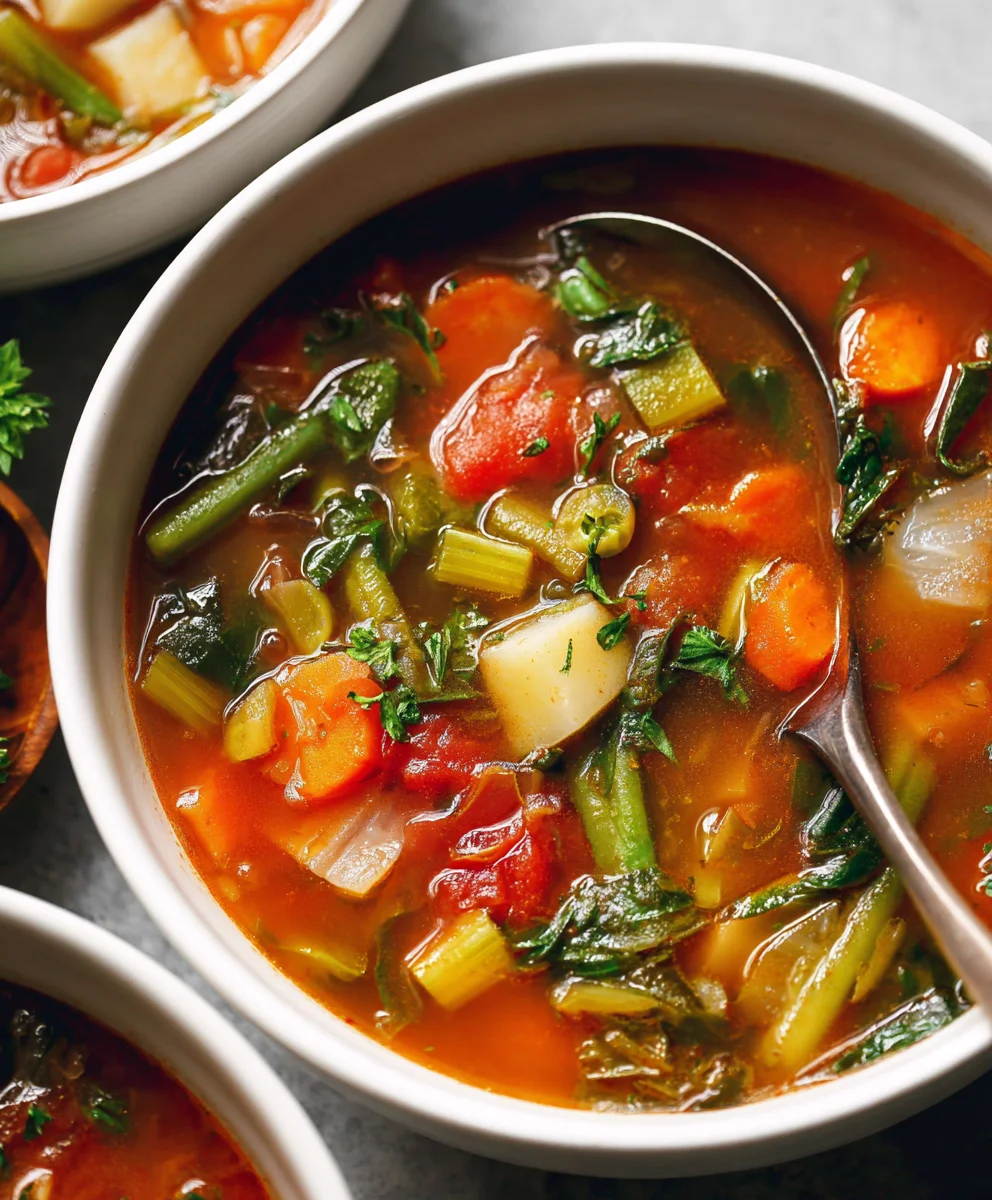 Easy Vegetable Soup Recipe-Quick & Healthy Meal