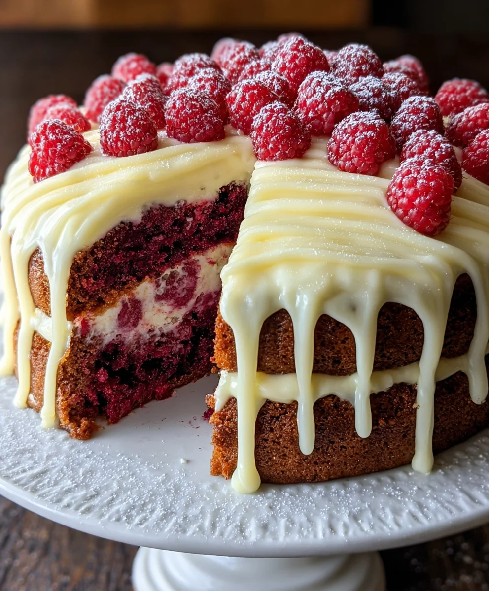 White Chocolate Raspberry Dream Cake-Non-Non-Non-Alcoholic Alternativeic