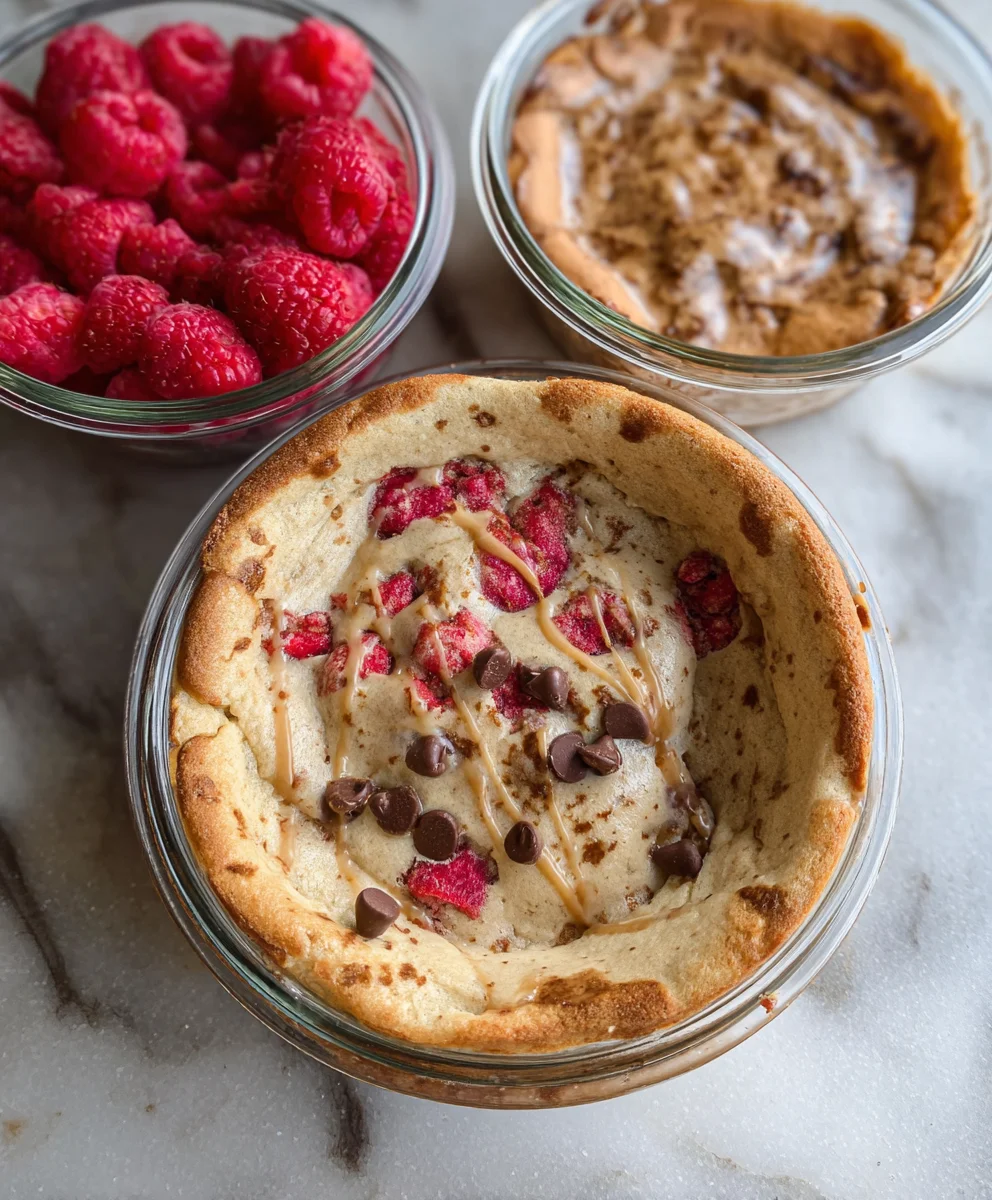 Protein Pancake Bowls-Meal Prep No Banana