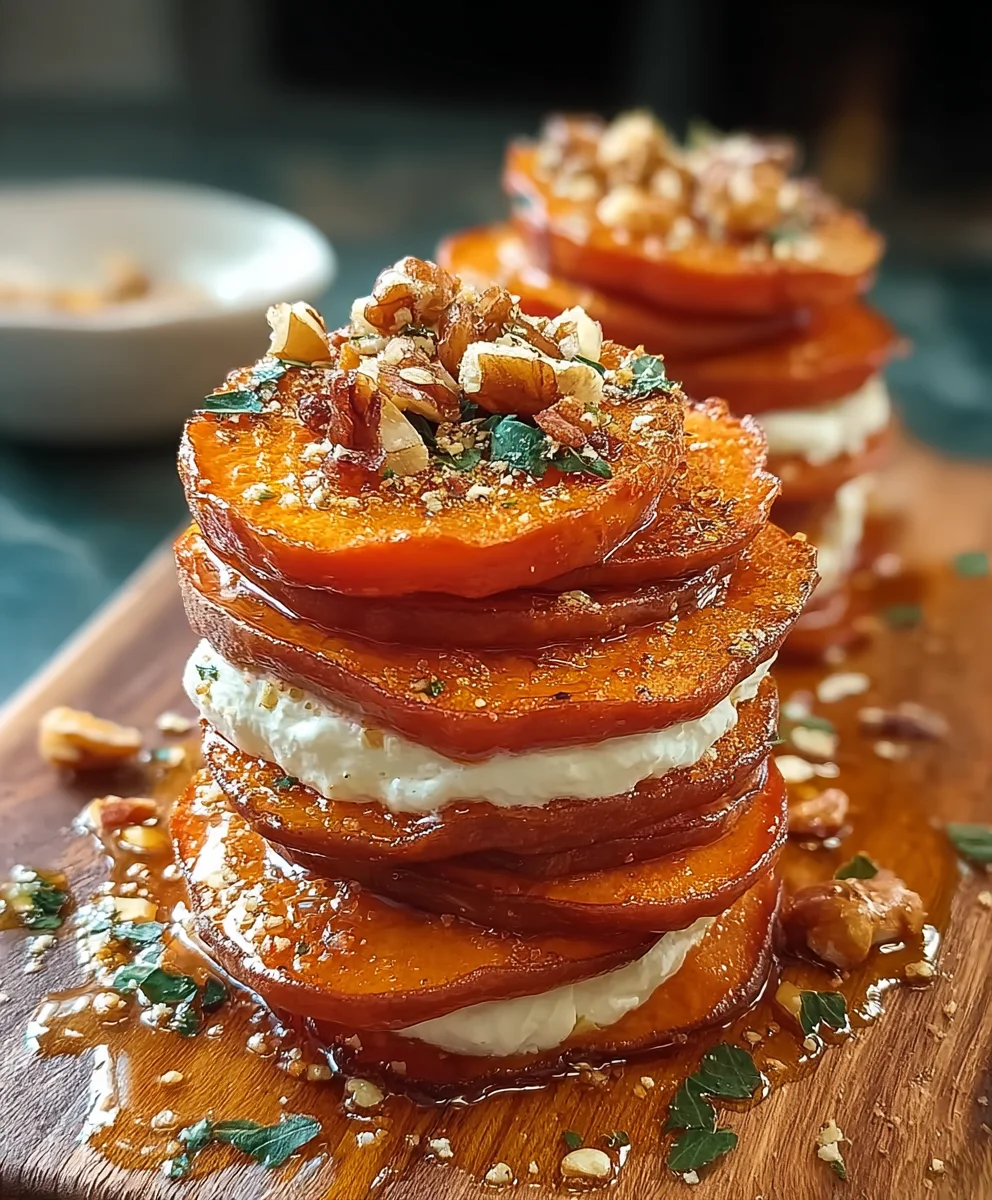 Savory Beef Sweet Potato Stacks - Easy Dinner Recipe