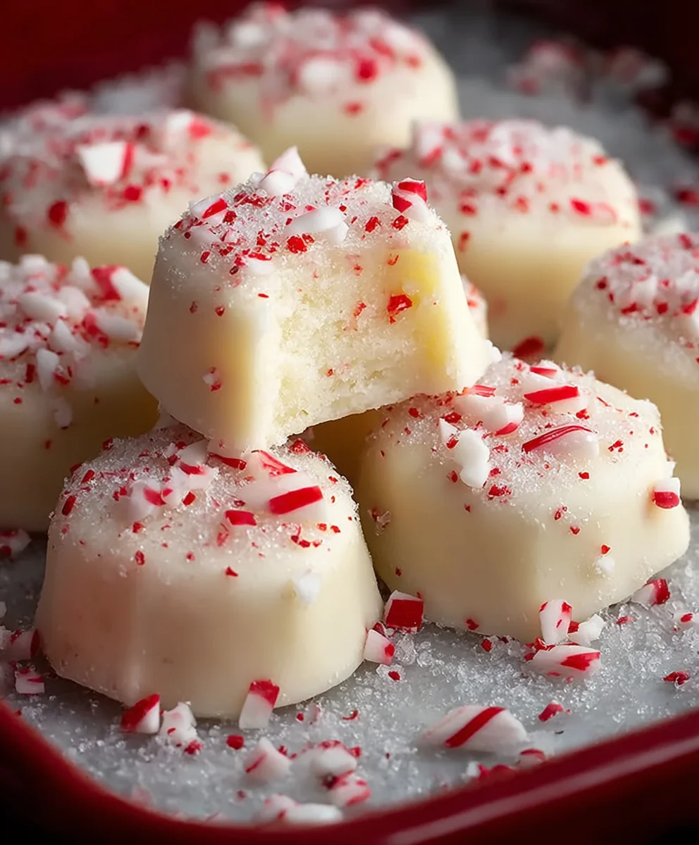 Peppermint Meltaways - Easy Christmas Candy Recipe