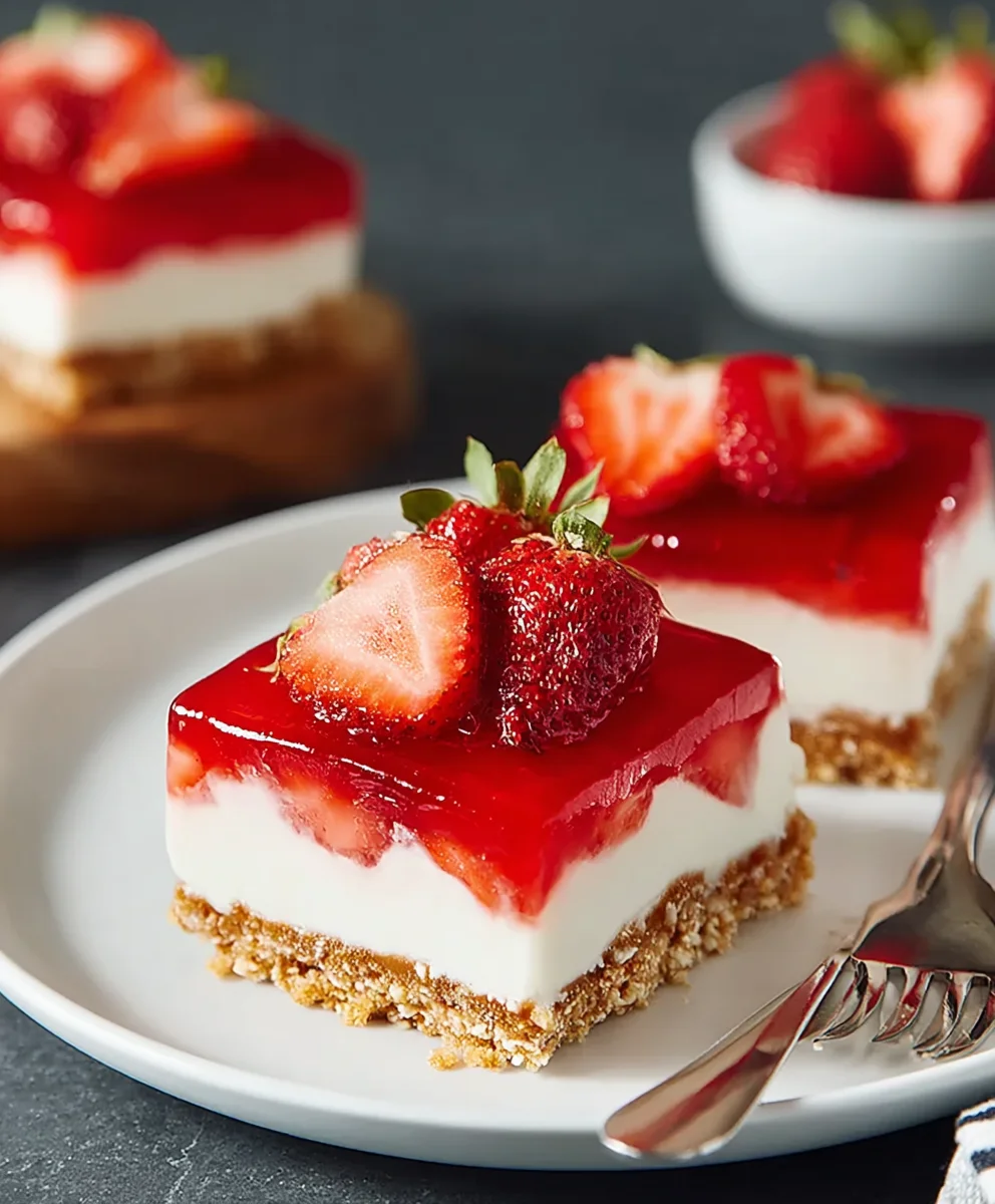 Easy Strawberry Pretzel Salad Recipe-Sweet & Salty Delight