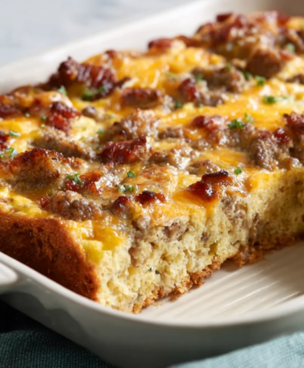 Hearty Breakfast Casserole Recipe-Easy & Delicious Meal