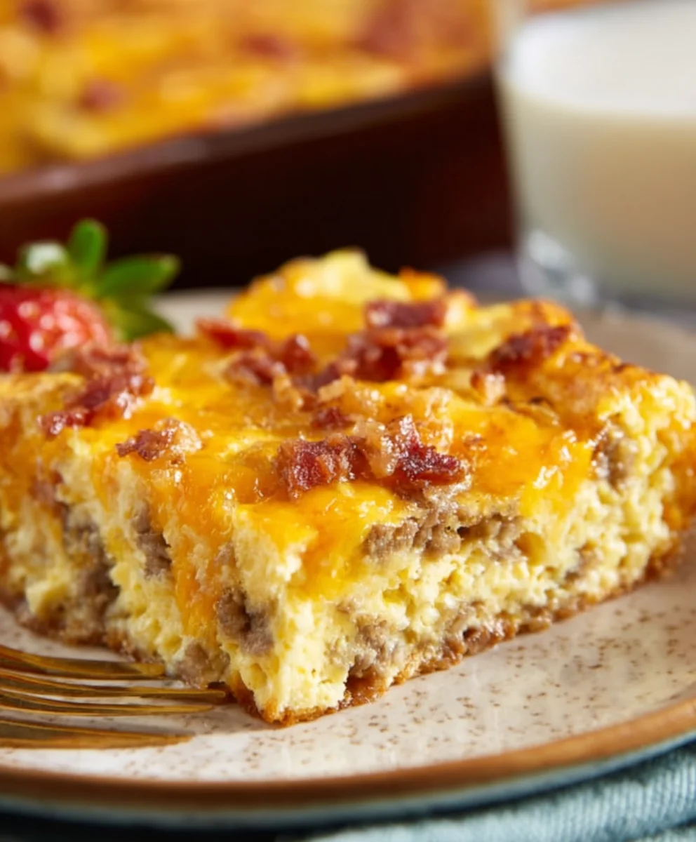 Hearty Breakfast Casserole Recipe-Easy & Delicious Meal