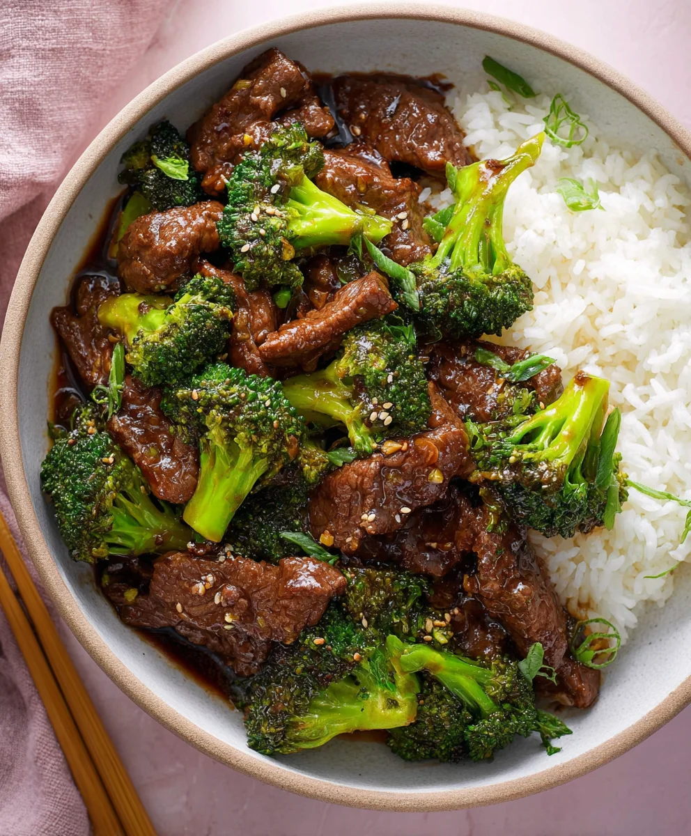 Easy Beef and Broccoli Stir Fry- Flavorful Dinner