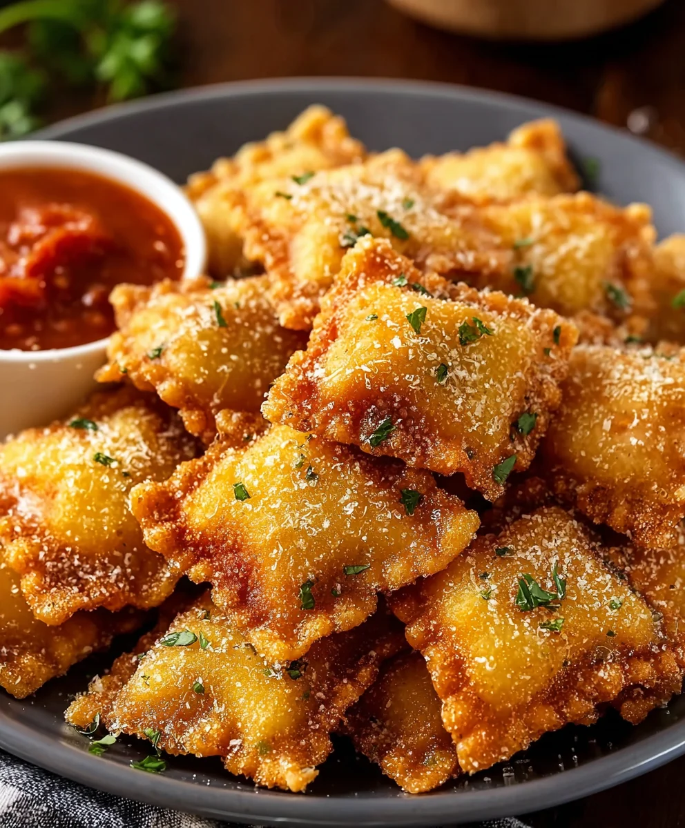 Crispy Fried Ravioli Recipe - Easy Appetizer Delight