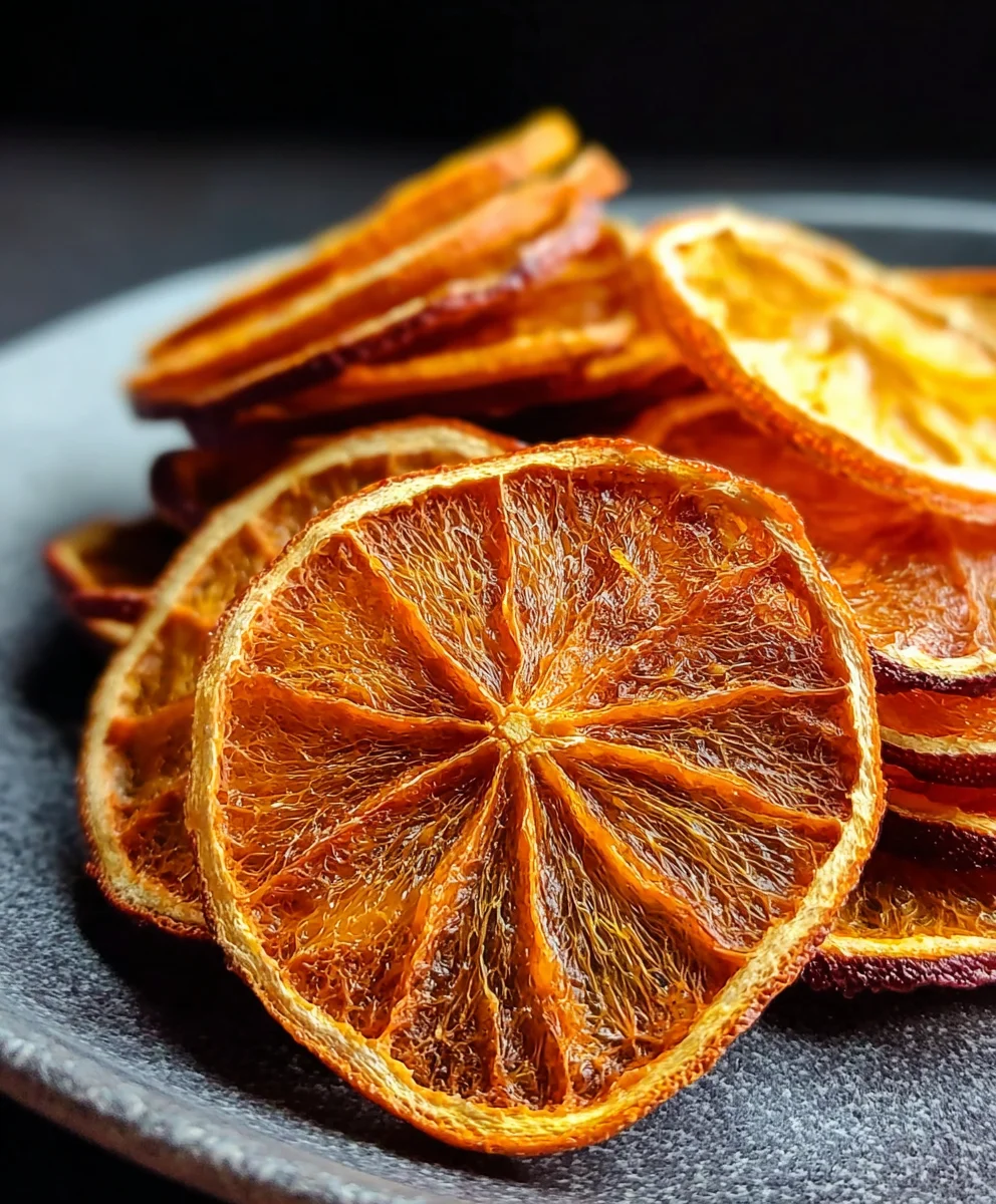 Easy Dried Orange Slices - Simple Snack & Garnish
