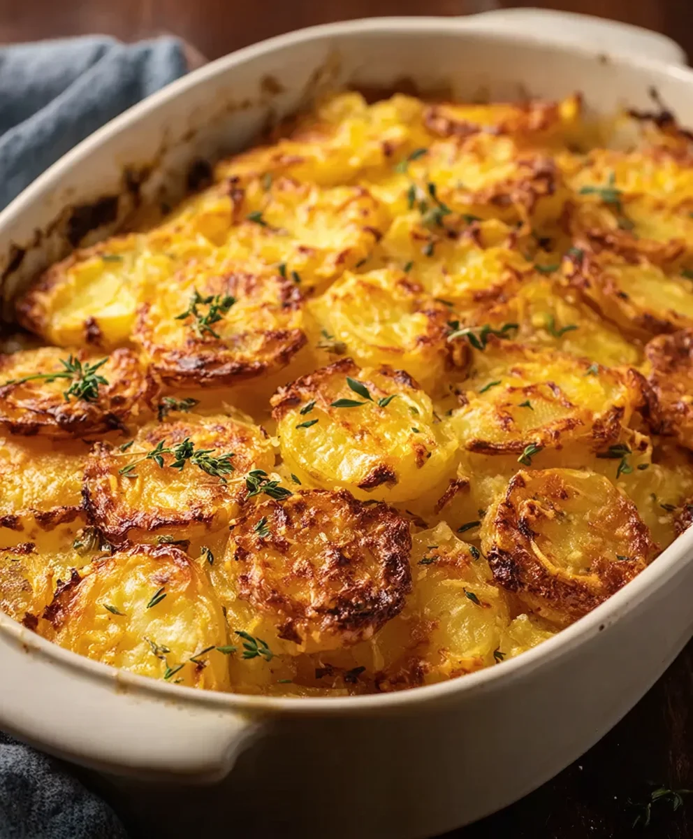 Creamy Delmonico Potatoes - Rich & Delicious