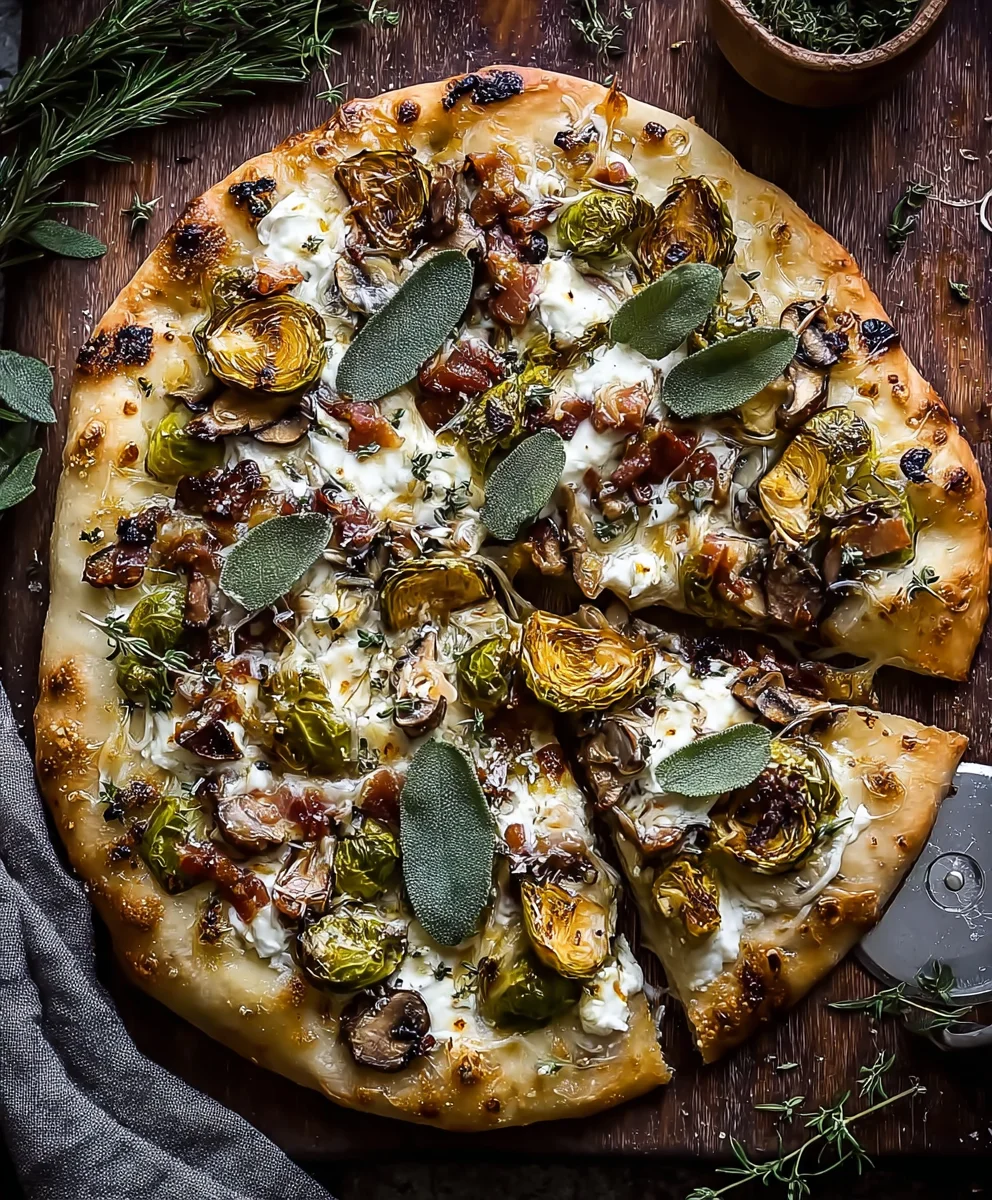 Spicy Beef Autumn Pizza Recipe-Fall Flavors