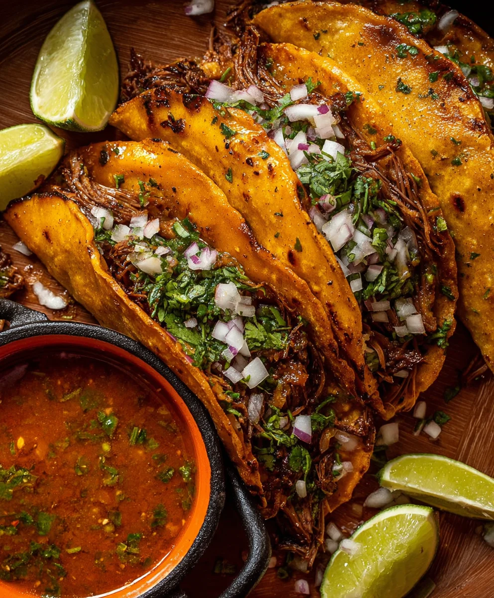 My Fave Beef Birria Tacos-The Best Flavor