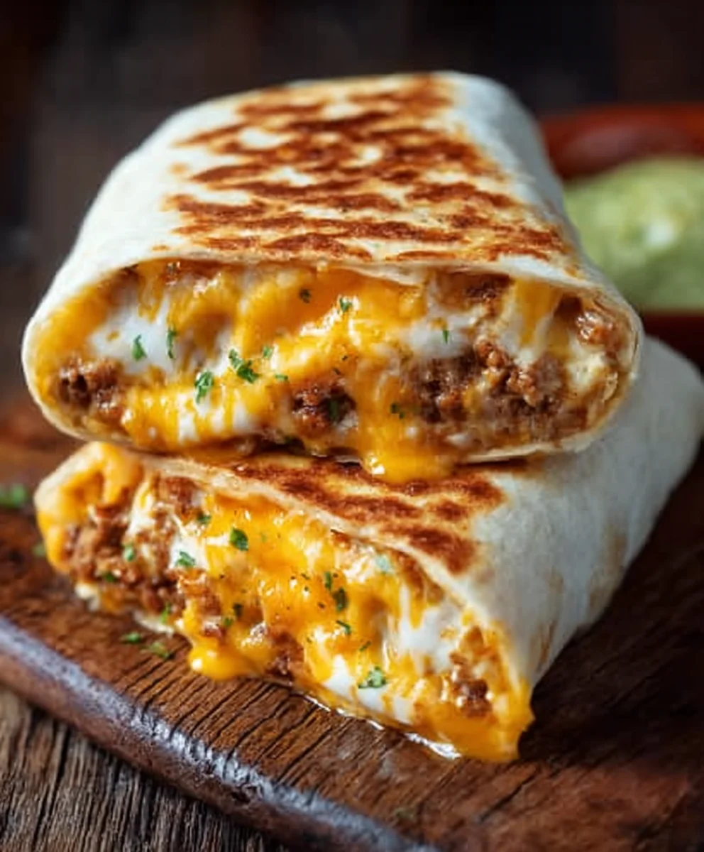 Grilled Cheese Burrito-Ultimate Comfort Food Fusion