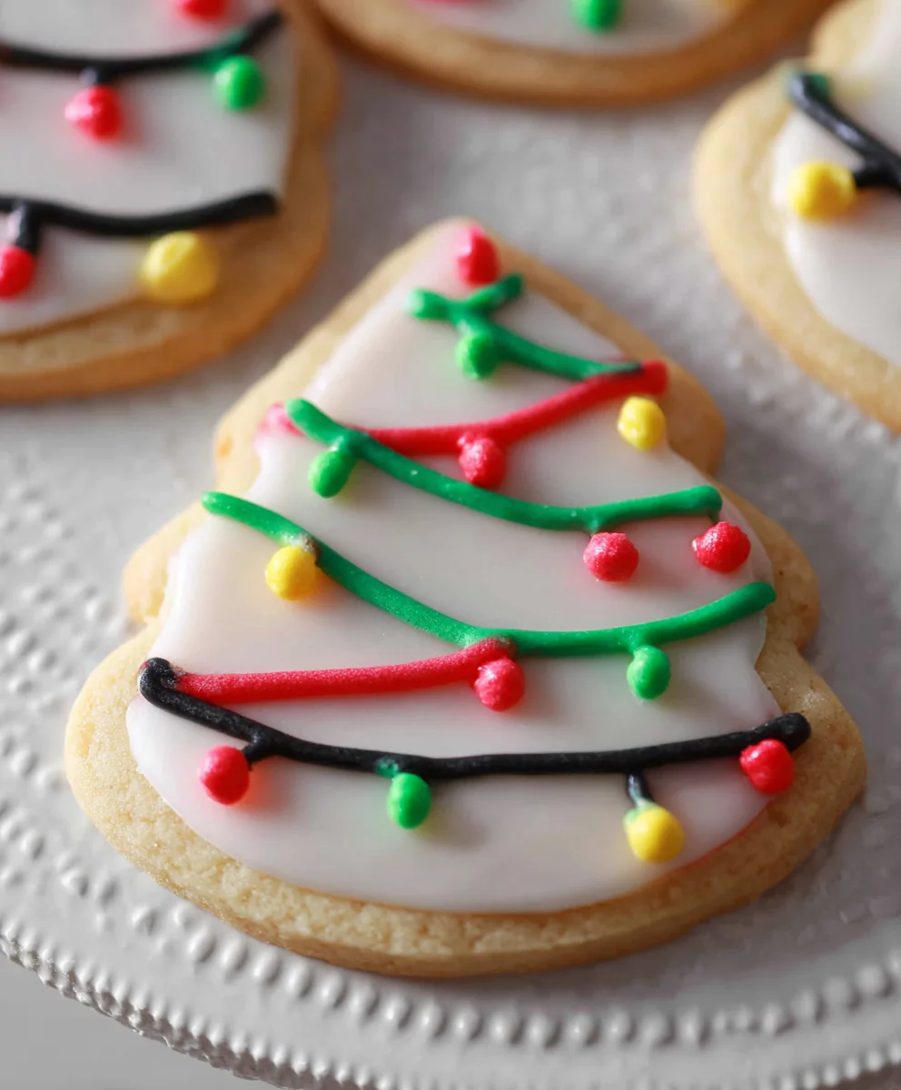 Christmas Lights Sugar Cookies-Festive & Easy Recipe