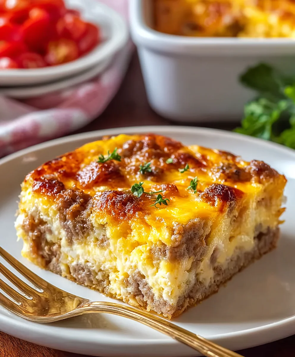 Easy Beef and Egg Casserole-Quick Weekday Meal