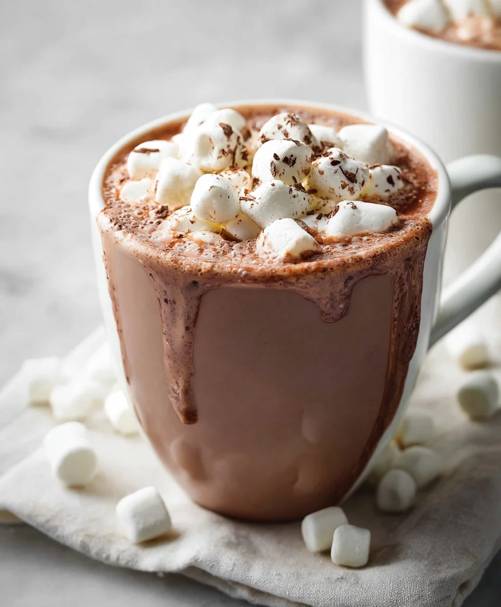 Easy Homemade Hot Cocoa With Marshmallows Recipe