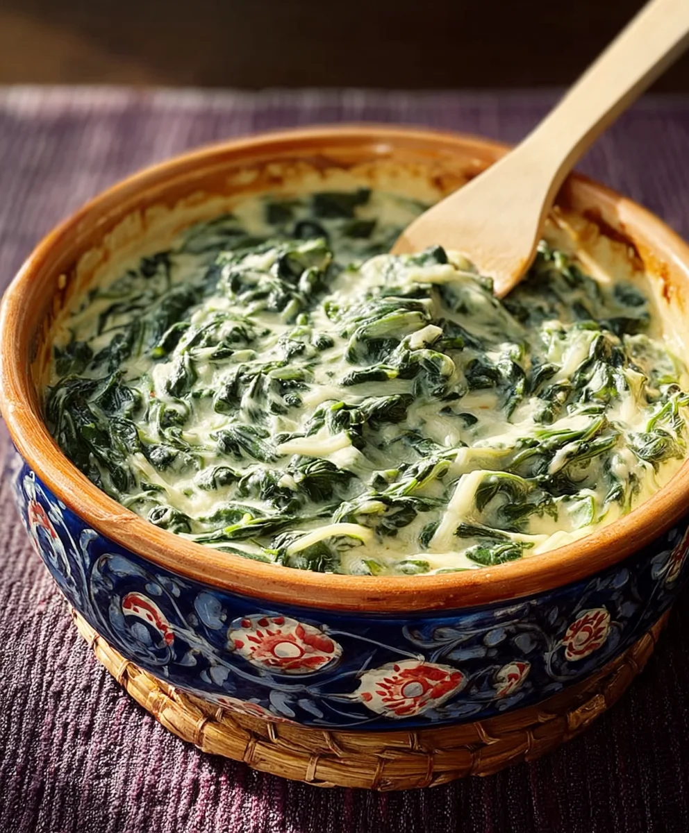 Easy Creamed Spinach Recipe - Delicious & Quick