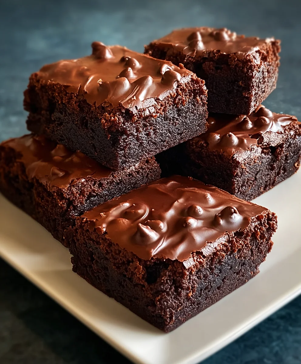 Best Chocolate Fudge Brownies-Easy Recipe