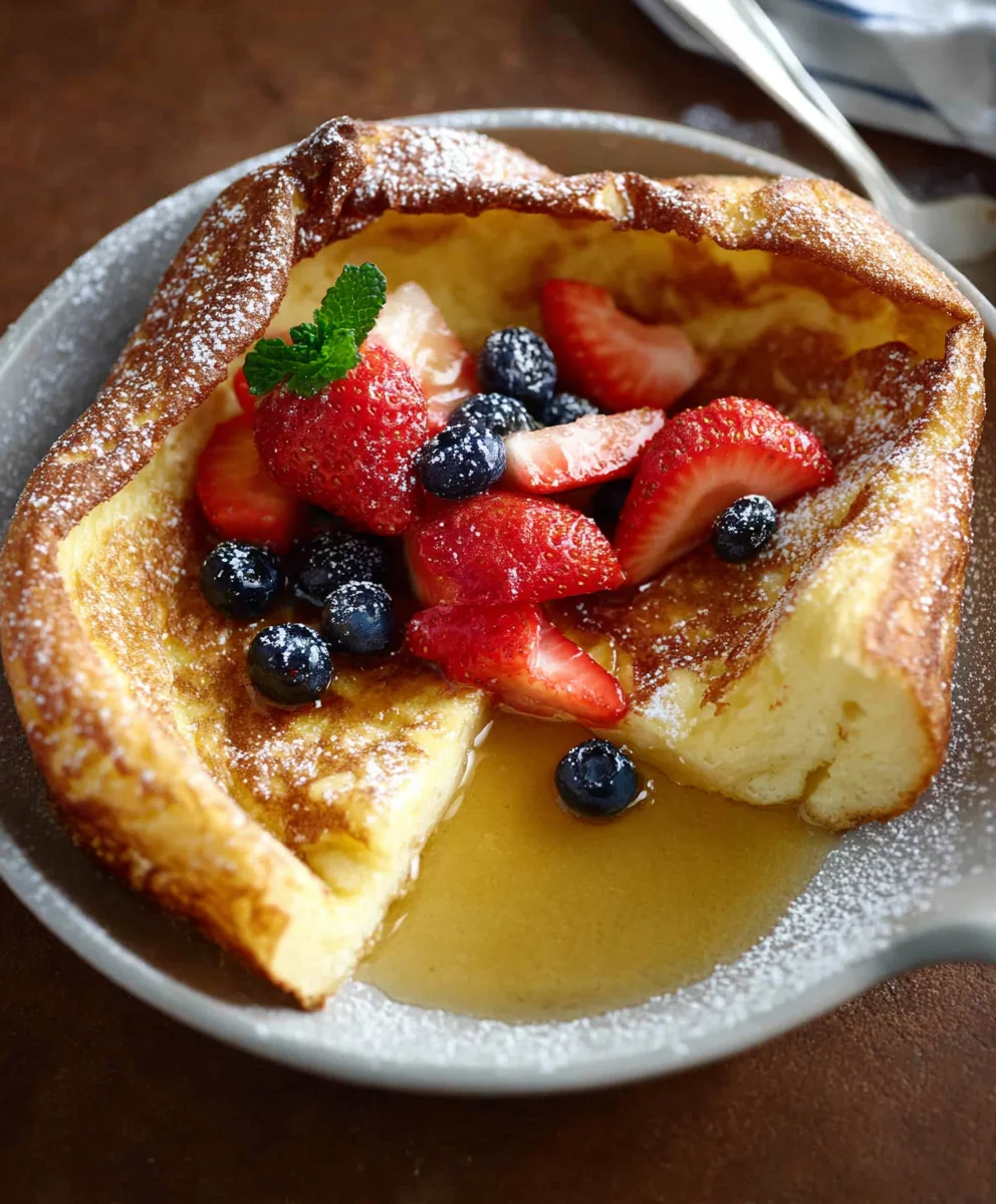 Easy German Pancakes - Fluffy Breakfast Delight