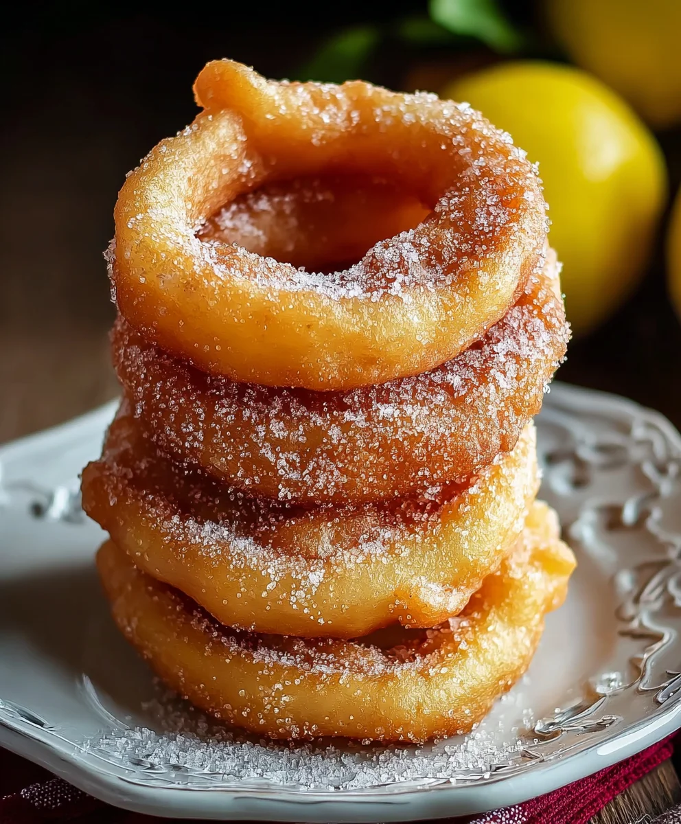 Crispy Fried Apple Rings - Sweet & Easy Treat