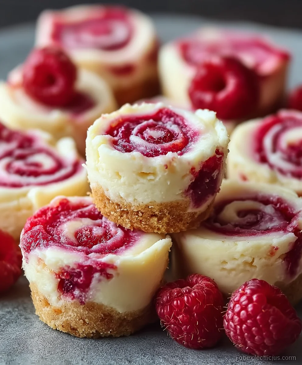 Raspberry Cheesecake Bites - Easy & Delicious Dessert