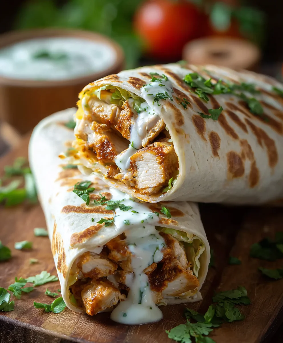 Easy Chicken Ranch Wraps - Quick & Delicious Meal