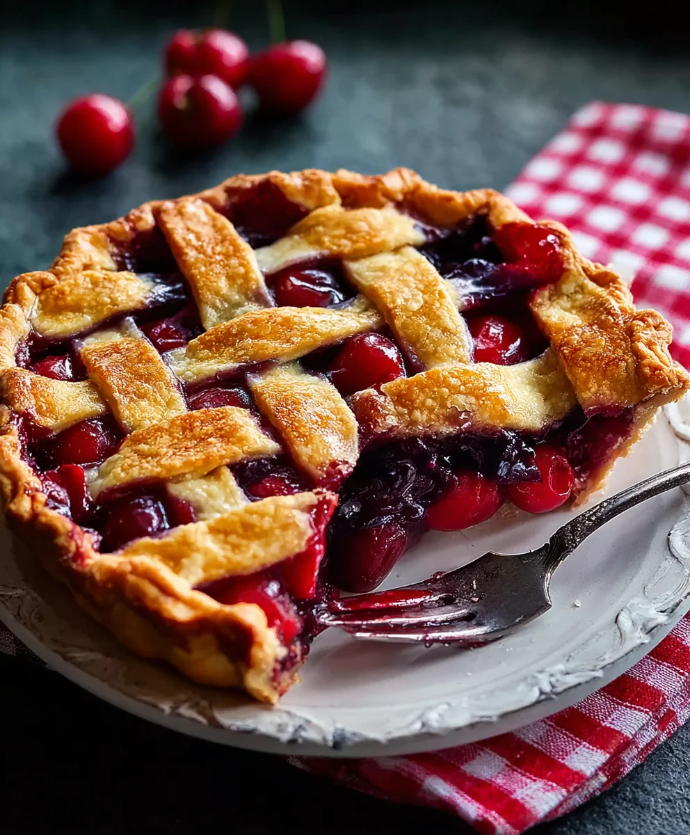 Classic Cherry Pie Recipe - Easy Homemade Dessert